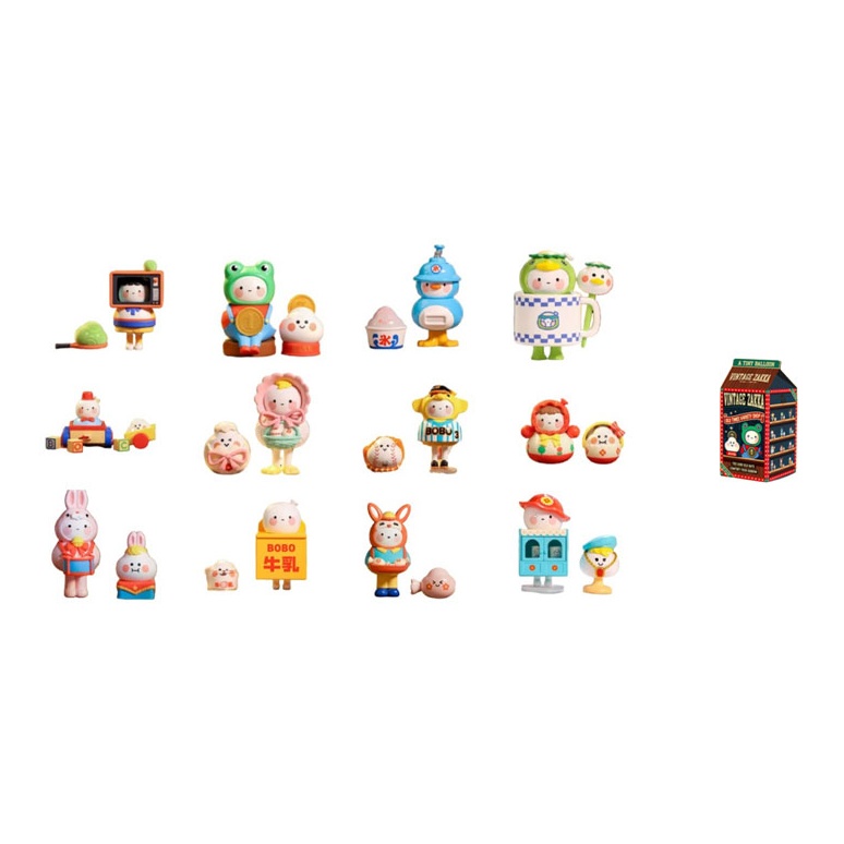 POP MART ボボ＆ココ ヴィンテージ雑貨店コレクション - Vintage Collectible Stores のレビューと価格