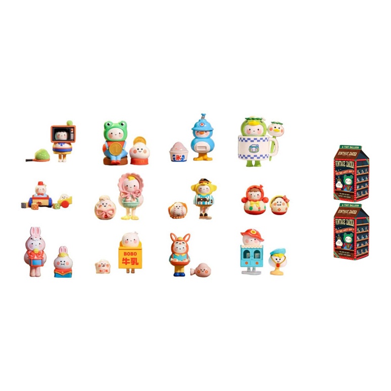 POP MART ボボ＆ココ ヴィンテージ雑貨店コレクション - Vintage Collectible Stores のレビューと価格