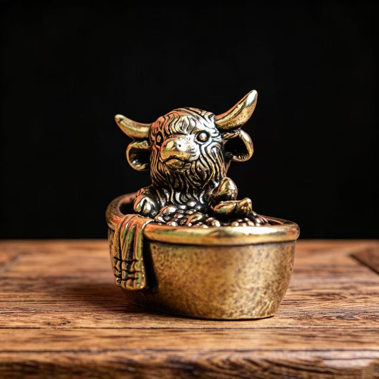 ヴィンテージ真鍮製ホームデコレーション、ハイランドカウとアヒ - Vintage Collectible Christmas Ornaments のレビューと価格