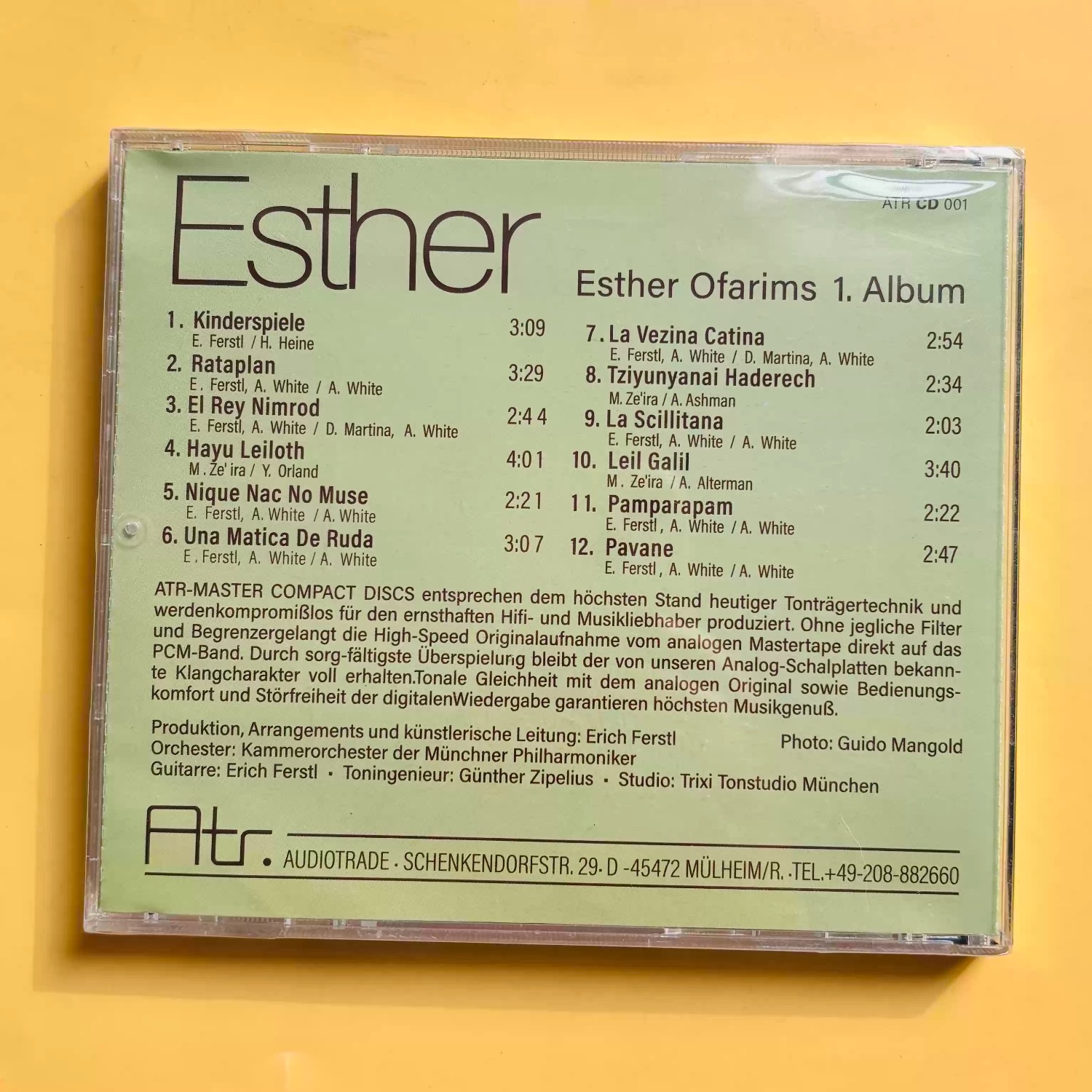 ヴィンテージ女性歌手のボーカルCDアルバム「エスター」、フォ - Vintage Collection のレビューと価格