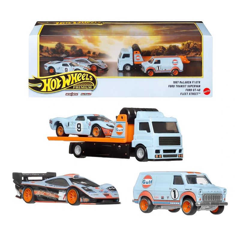 新しいホットウィール ルマン ガレージ ガルフ オイル リバ - Vintage Collectible Hot Wheels のレビューと価格
