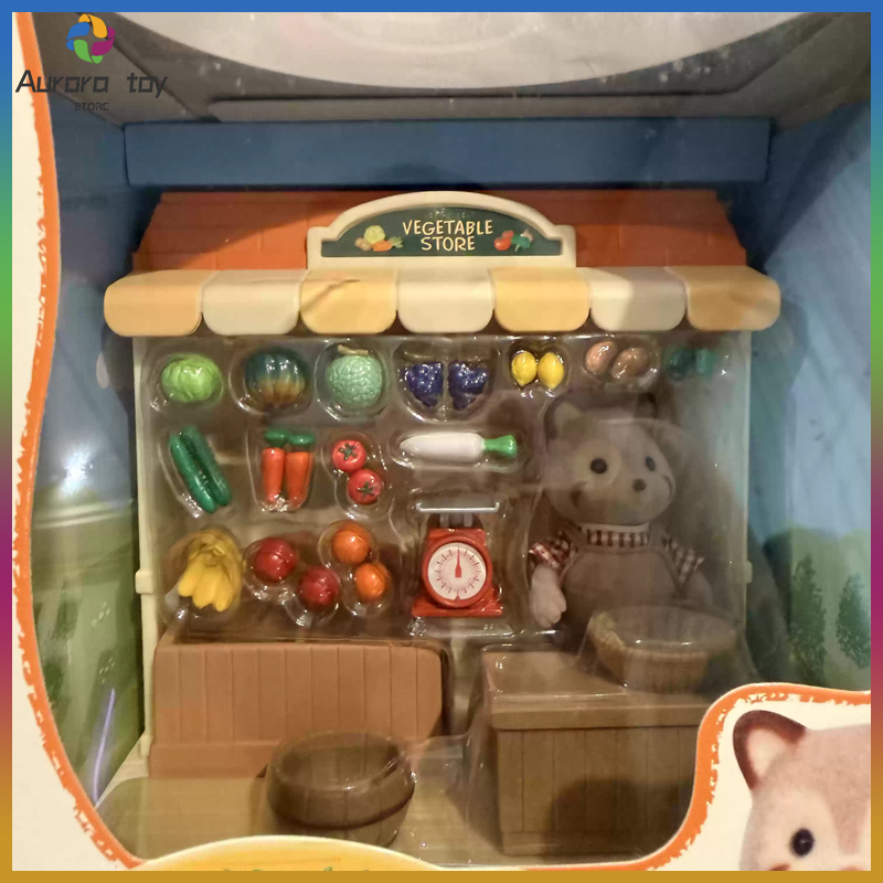 シルバニアファミリー 廃止ショップシリーズ アライグマの野菜 - Vintage Collectible Stores のレビューと価格