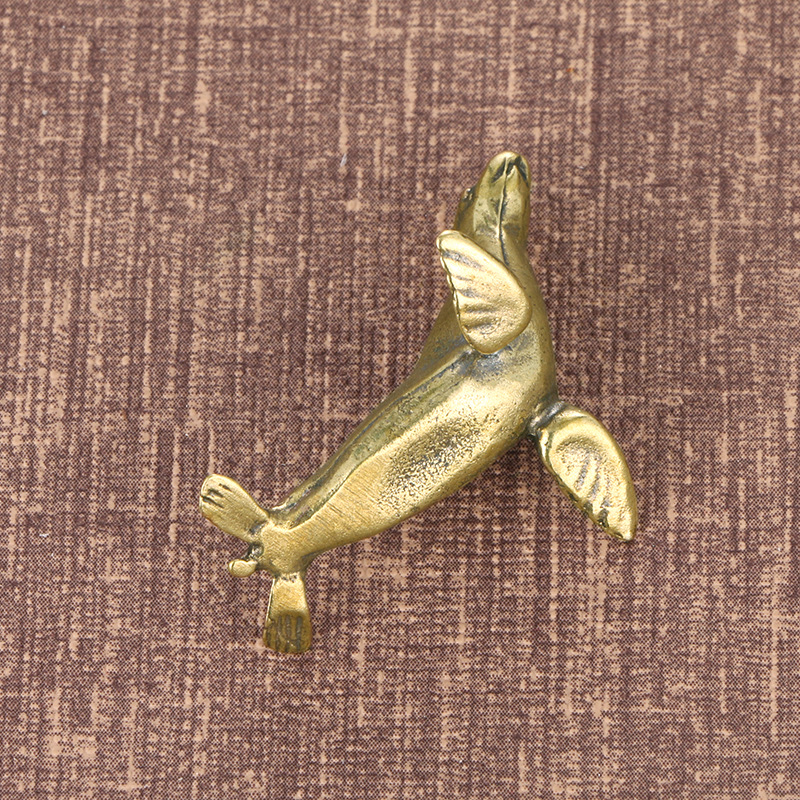 真鍮シールデスク装飾動物銅金属装飾置物ヴィンテージ家の装飾工 - Vintage Collectible Christmas Ornaments のレビューと価格