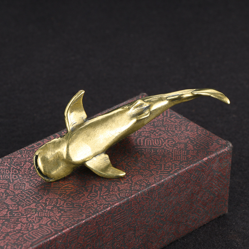 ヴィンテージ真鍮製サメの置物、アメリカンスタイルの海洋生物装 - Vintage Collectible Christmas Ornaments のレビューと価格