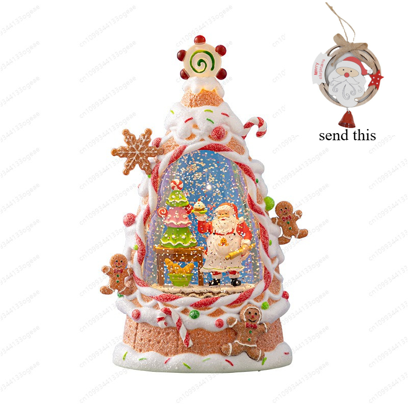 ヴィンテージスタイルのクリスマスランタン装飾、LEDランプ付 - Vintage Collectible Christmas Ornaments のレビューと価格